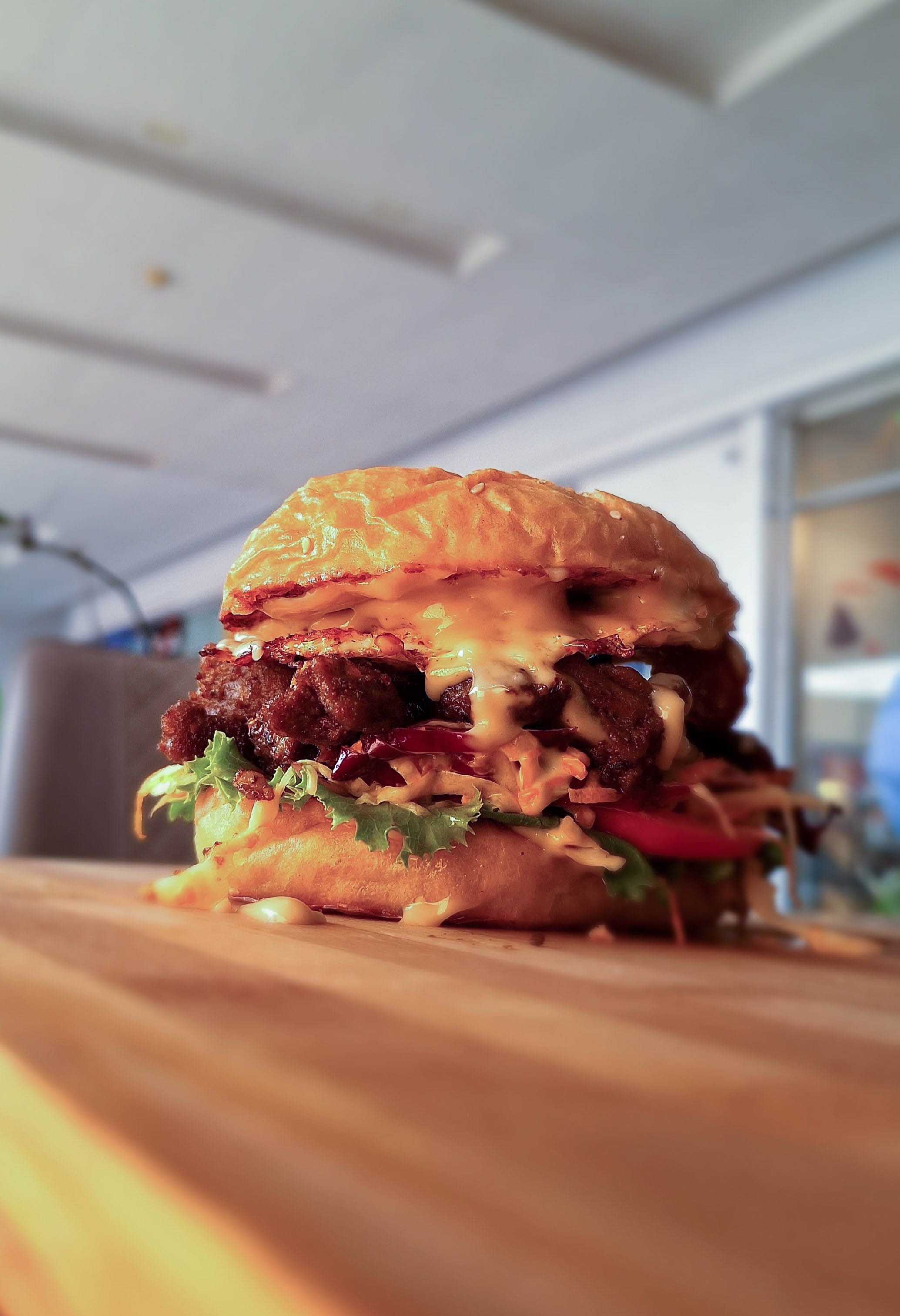 Beef Suya Burger