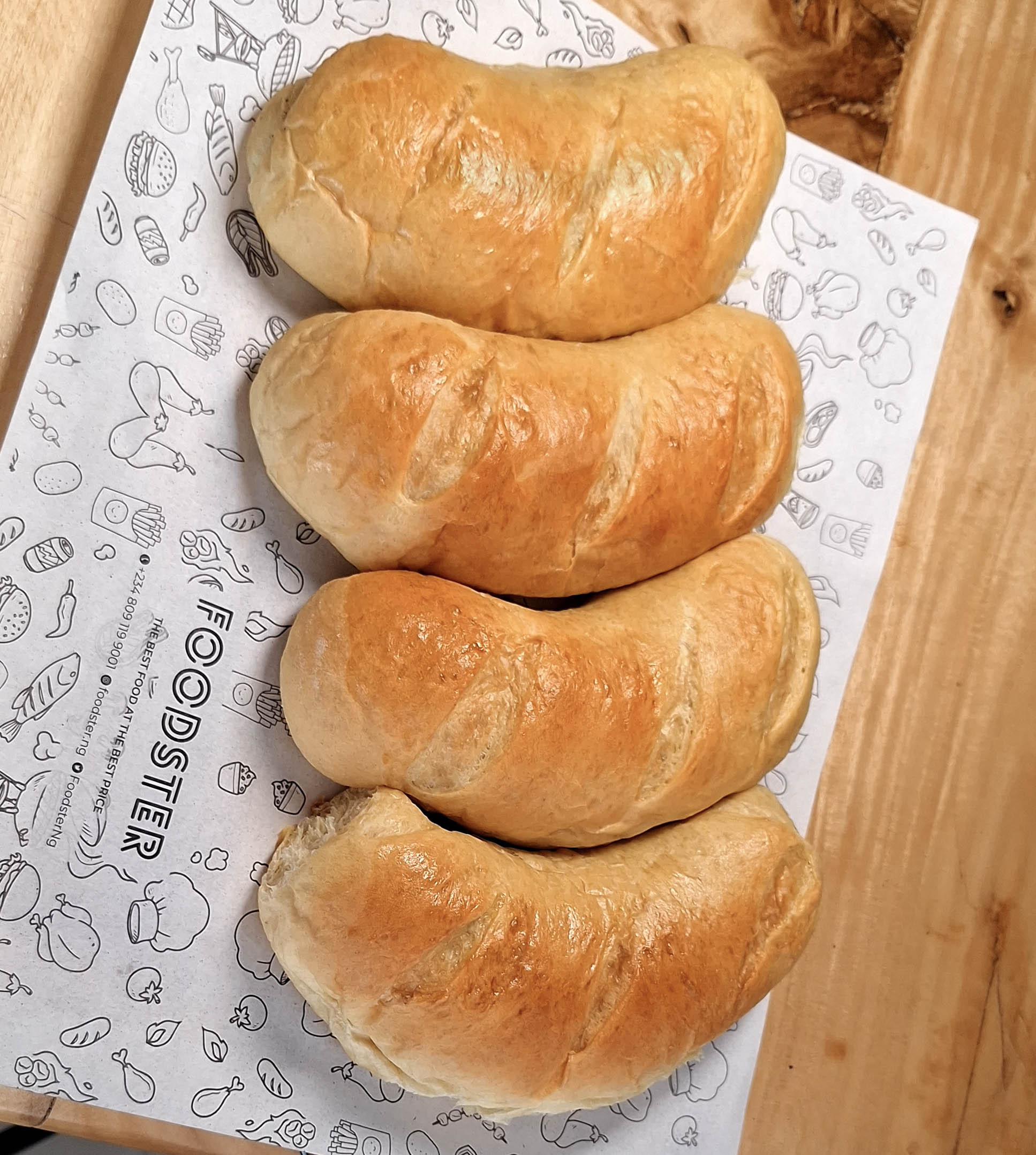 Sandwich Roll (Sub Bread) | 4pcs