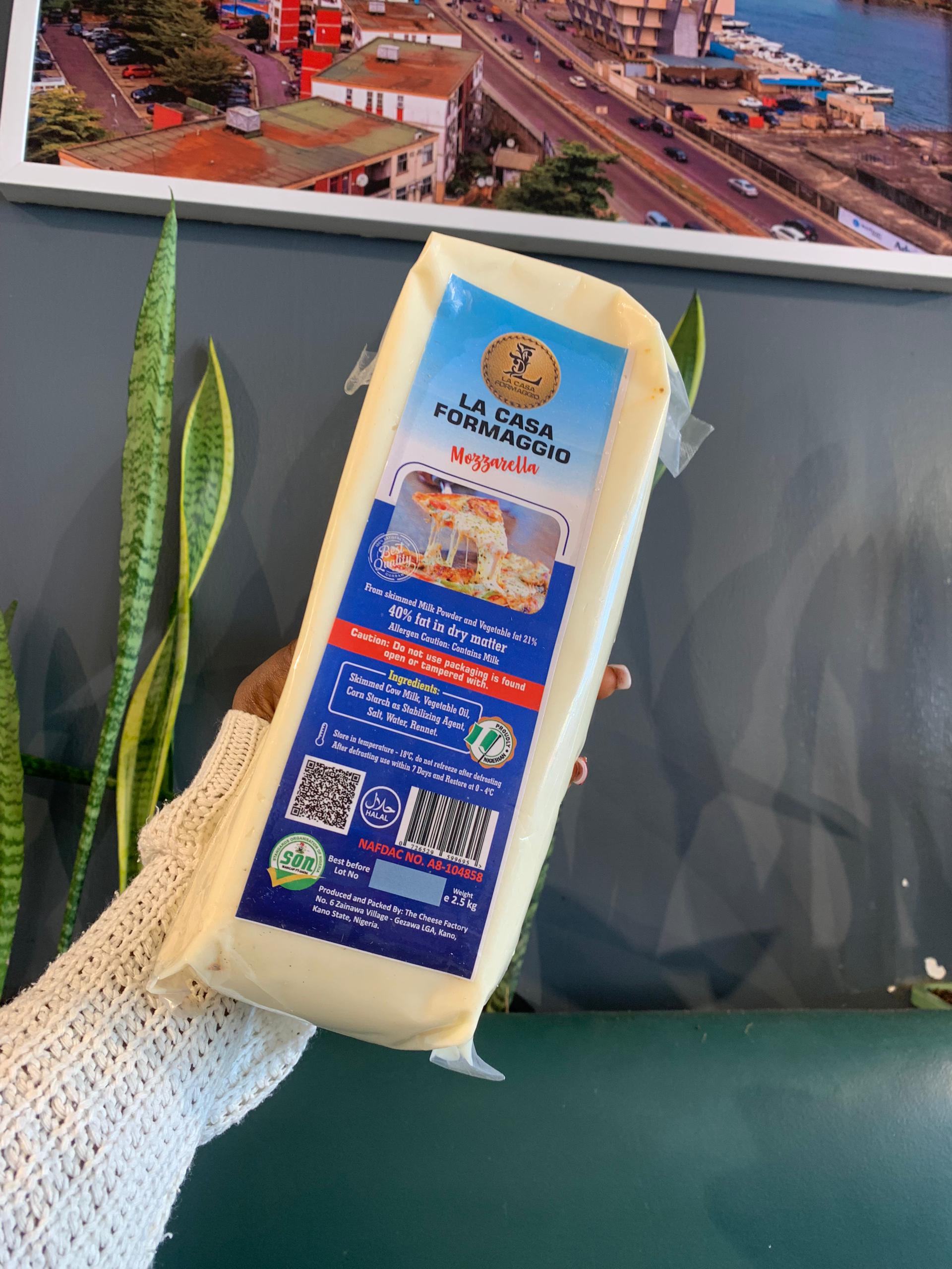 La Casa Formaggio Mozzarella Cheese | 2.5kg
