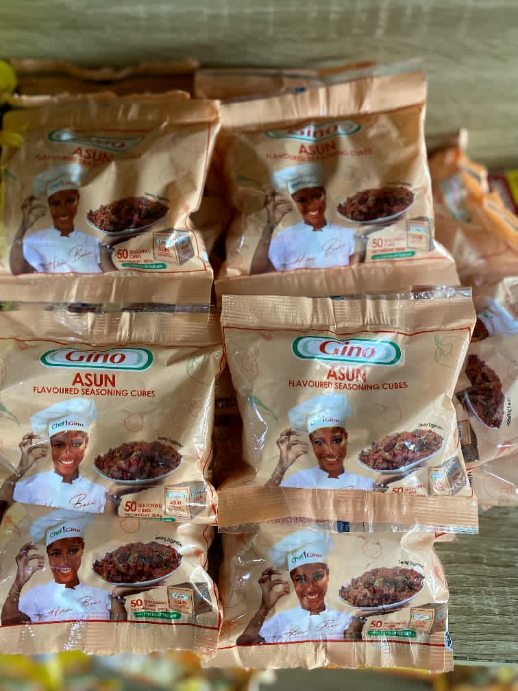 Gino Asun Flavored Seasoning Cubes