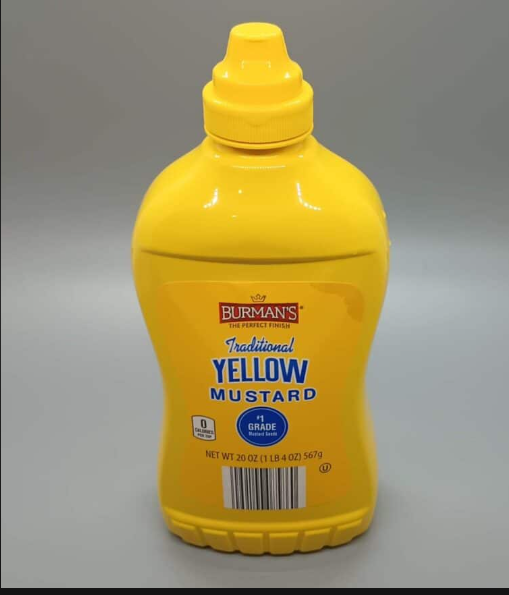 Burman's Mustard Cream