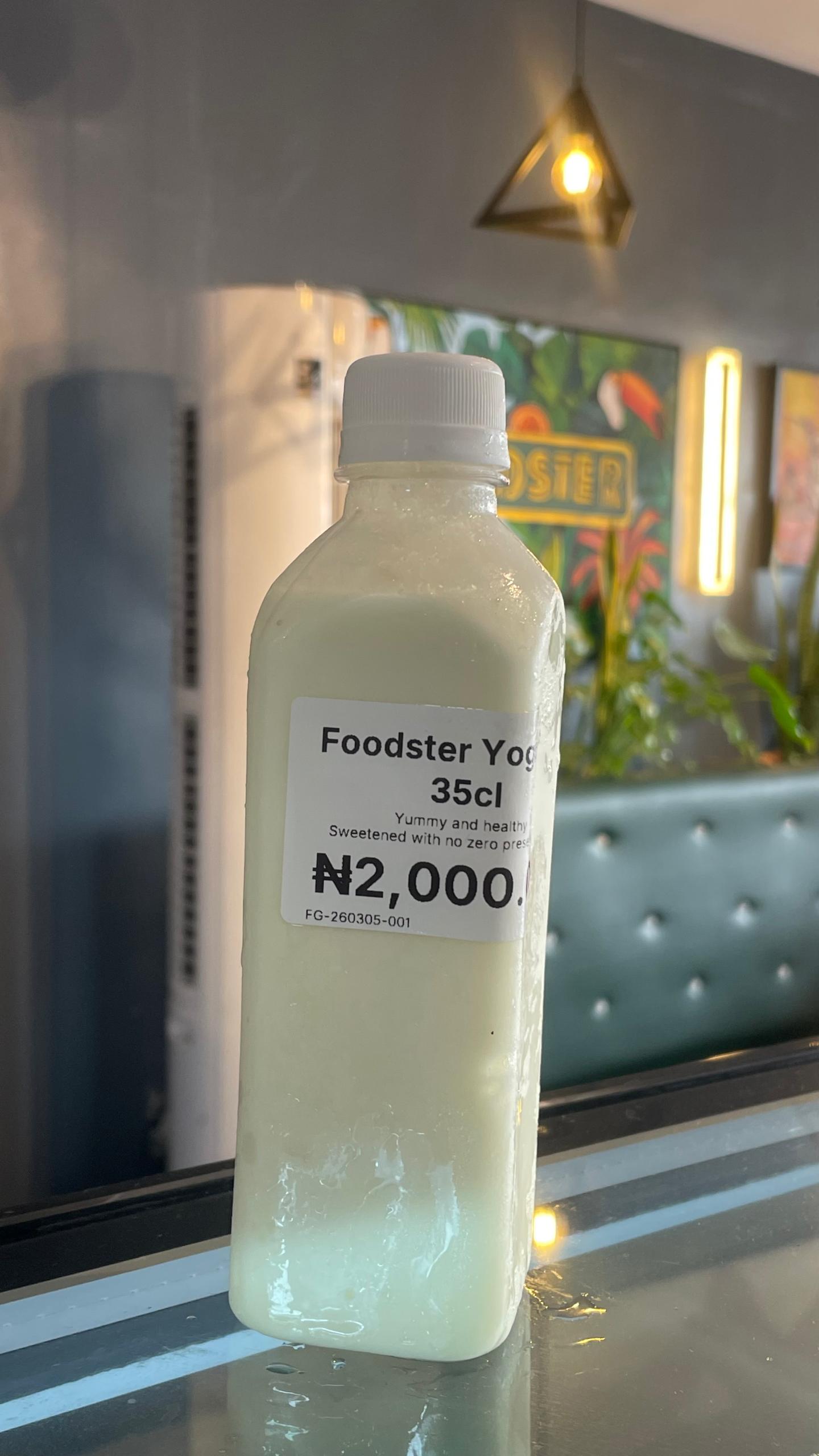 Foodster Milky Yoghurt | Sweetened | 35cl