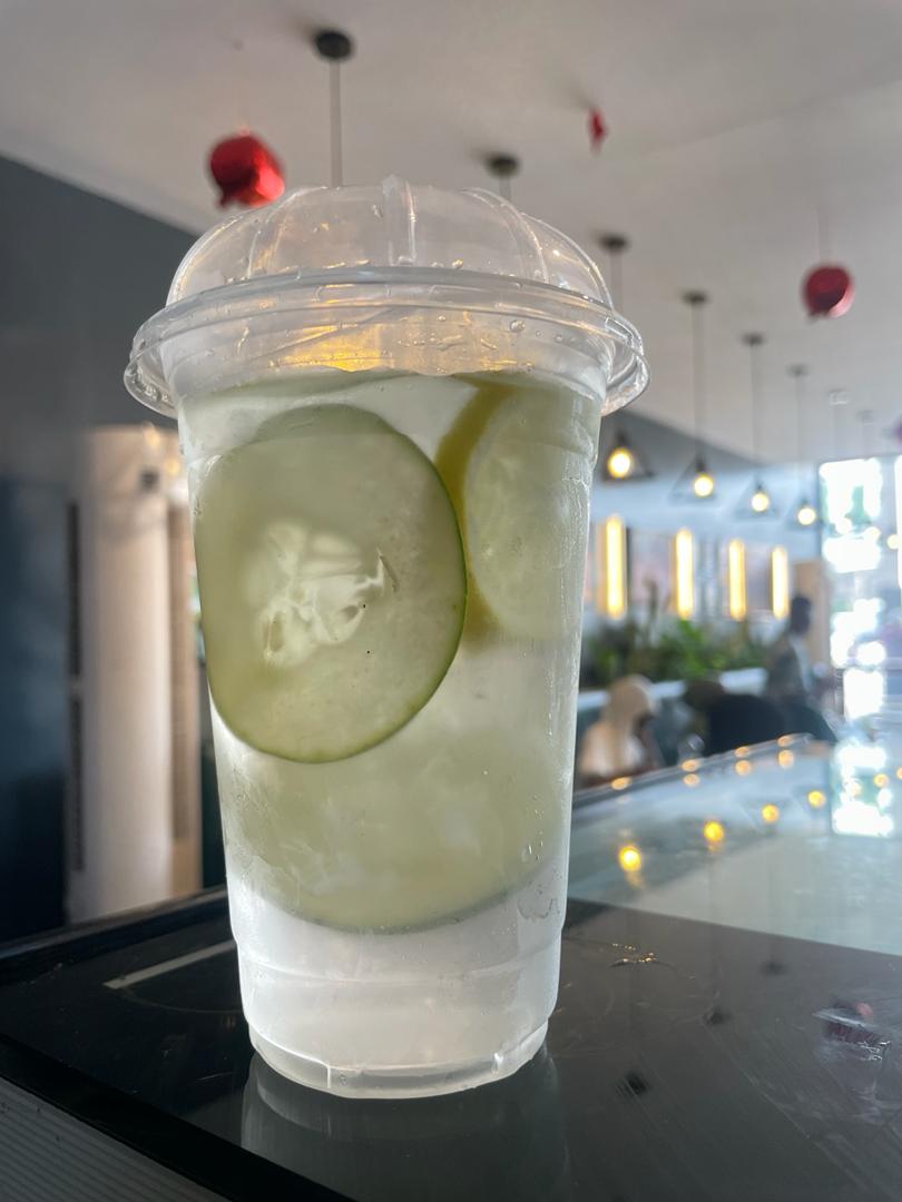 Cucumber Lemon Refresher Water