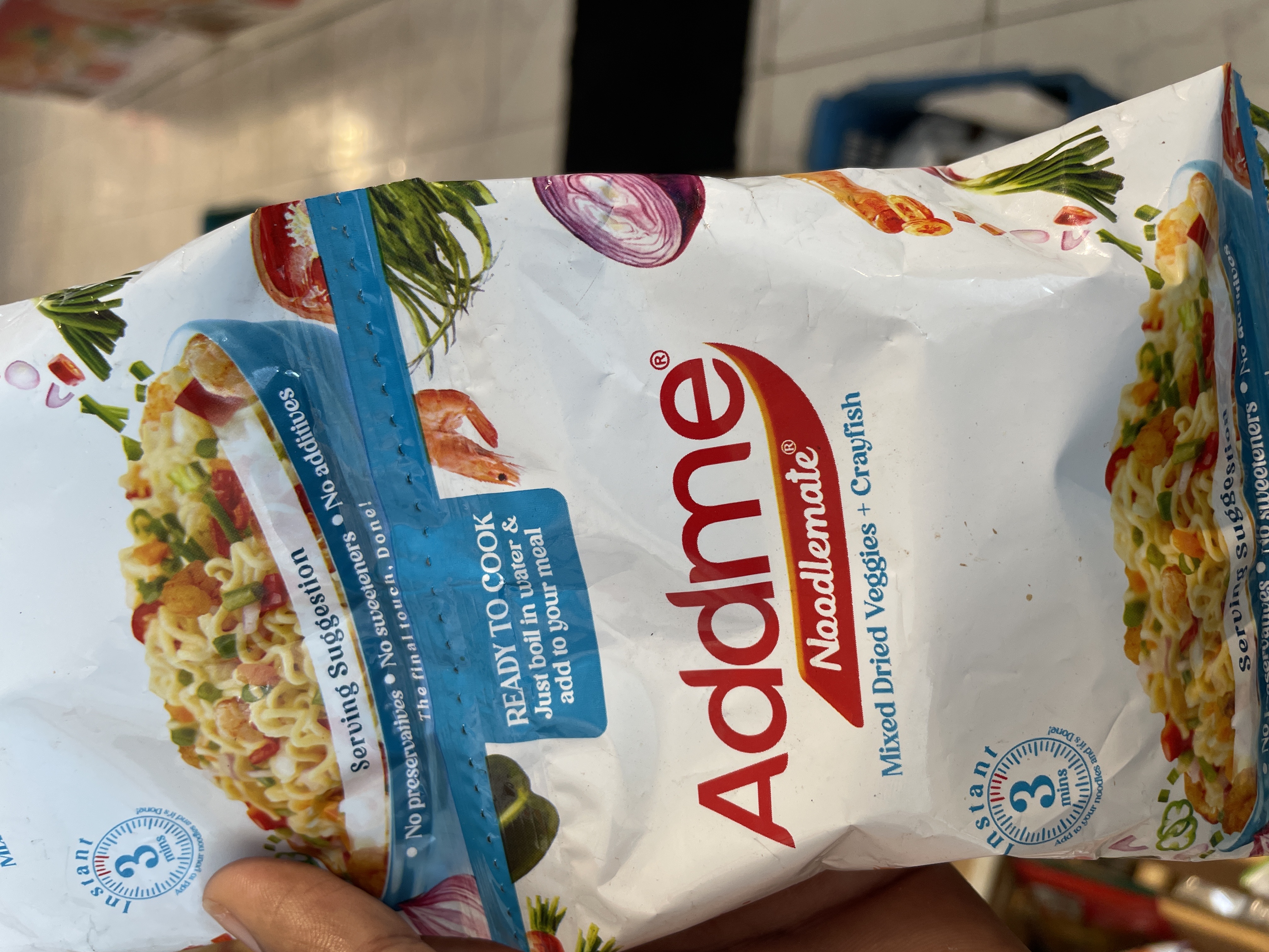 Addmie | Mixed Veggies and Crayfish | 5pcs